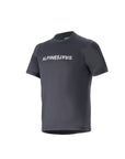 Alpinestars Youth A-Dura Switch Short Sleeve Jersey - Black