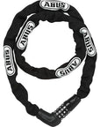 Abus Steel-O-Chain 5805C Combo - 110cm Black X 5mm - No Brkt