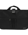 Basil Organiser Notebook Bag - Black