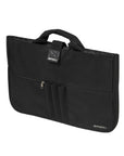 Basil Organiser Notebook Bag - Black