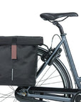Basil City Double Pannier Bag 28-32L - Black