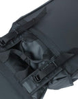 Basil Miles Tarpaulin Double Bag 34L - Black Orange