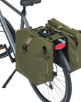 Basil Soho Bicycle Double Bag Nordlicht Mik 41L - Moss Green