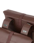 Basil City Bicycle Double Pannier Bag 28-32L - Roasted Brown