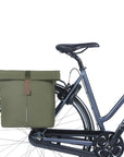 Basil City Double Pannier Bag 28-32L - Moss Green