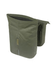 Basil City Double Double Pannier Bag Mik 32L - Moss Green