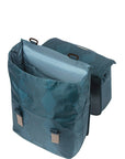 Basil Elegance Double Pannier Bag 40-49L - Estate Blue
