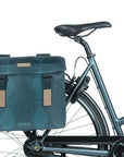 Basil Elegance Double Pannier Bag 40-49L - Estate Blue