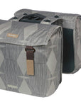 Basil Elegance Double Pannier Bag Mik 40-49L - Chateau Taupe