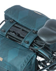 Basil Elegance Double Pannier Bag Mik 40-49L - Estate Blue