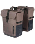Basil Move Double Bicycle Bag 30L - Brown