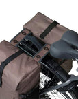 Basil Move Double Bicycle Bag MIK 30L - Brown