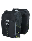 Basil Miles Double Bag 34L - Black Lime