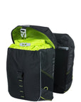 Basil Miles Double Bag Mik 34L - Black Lime