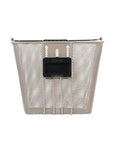 Basil Bilbao Front Bicycle Basket KF - Nude Metallic