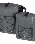 Basil Navigator Storm Mik Side Large Pannier Bag 25-31L - Black