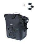 Basil Navigator Waterproof MIK Studs Single Bicycle Bag 14L - Black