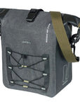 Basil Navigator Storm Mik Medium Pannier Bag 12-15L - Black
