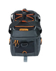 Basil Miles Trunkbag Mik Tarpaulin 7L - Black/Orange