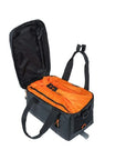 Basil Miles Trunkbag Mik Tarpaulin 7L - Black/Orange