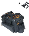 Basil Miles Tarpaulin Trunk Bag XL Pro MIK 9–36L - Black/Orange