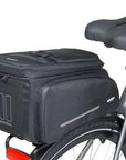 Basil Move Trunk Bag MIK 2.0 10–26L - Black