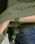 Basil Hoga Bicycle Rain Poncho - Olive