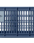 Basil Bicycle Crate Small Recycled 17.5L - Bluestone