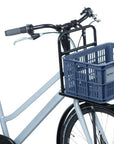 Basil Bicycle Crate Small Recycled 17.5L - Bluestone
