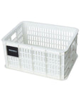 Basil Bicycle Crate S 17.5L - White