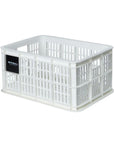 Basil Bicycle Crate S 17.5L - White