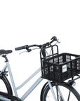 Basil Bicycle Crate Mik 2.0 Small Recycled Lockable 17.5L - Black
