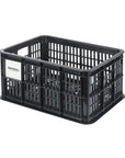 Basil Bicycle Crate Mik 2.0 Small Recycled Lockable 17.5L - Black