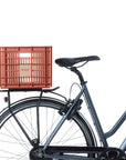 Basil Bicycle Crate Medium Recycled 29.5L - Red