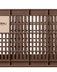 Basil Bicycle Crate Mik Medium Recycled 29.5L - Brown