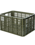Basil Bicycle Crate Mik 2.0 Large Recycled 40L - Moss Green