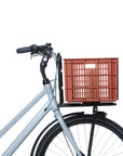 Basil Bicycle Crate Large Recycled Syntheric 40L - Terra Red