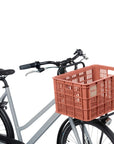 Basil Bicycle Crate Large Recycled Syntheric 40L - Terra Red