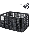 Basil Bicycle Crate MIK 2.0 Large 40L - Black