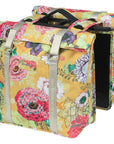 Basil Bloom Field Double Pannier Bag Mik 28-35L - Yellow