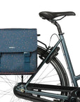 Basil Flair Double Bicycle Bag 35L - Navy