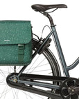 Basil Flair Double Bicycle Bag 35L - Green