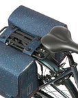 Basil Flair Double Bicycle Bag MIK 35L - Navy