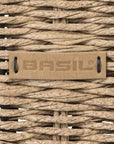 Basil Bremen Front Basket Rattan Seagrass - Brown