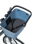 Basil Buddy KF Pets Bicycle Front Basket - Blue