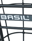 Basil Bremen Alu KF Front Basket - Black