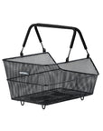 Basil Cento Rear Basket MIK 2.0 - Black