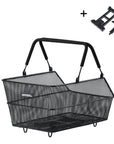 Basil Cento Rear Basket MIK 2.0 - Black