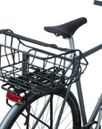 Basil Portland Rear Basket Mik 25L - Black