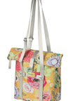 Basil Bloom Field Bicycle Shopper Bag 15-20L - Honey Yellow